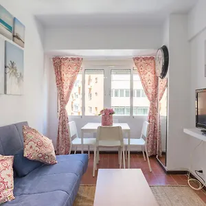 Apartamento Mp9 20 Meters Away From The Sand Malagueta Beach, Málaga
