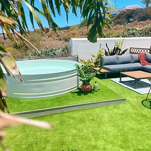 Casa Con Piscina Y Jardín Con Vistas Al Mar Puerto de la Madera